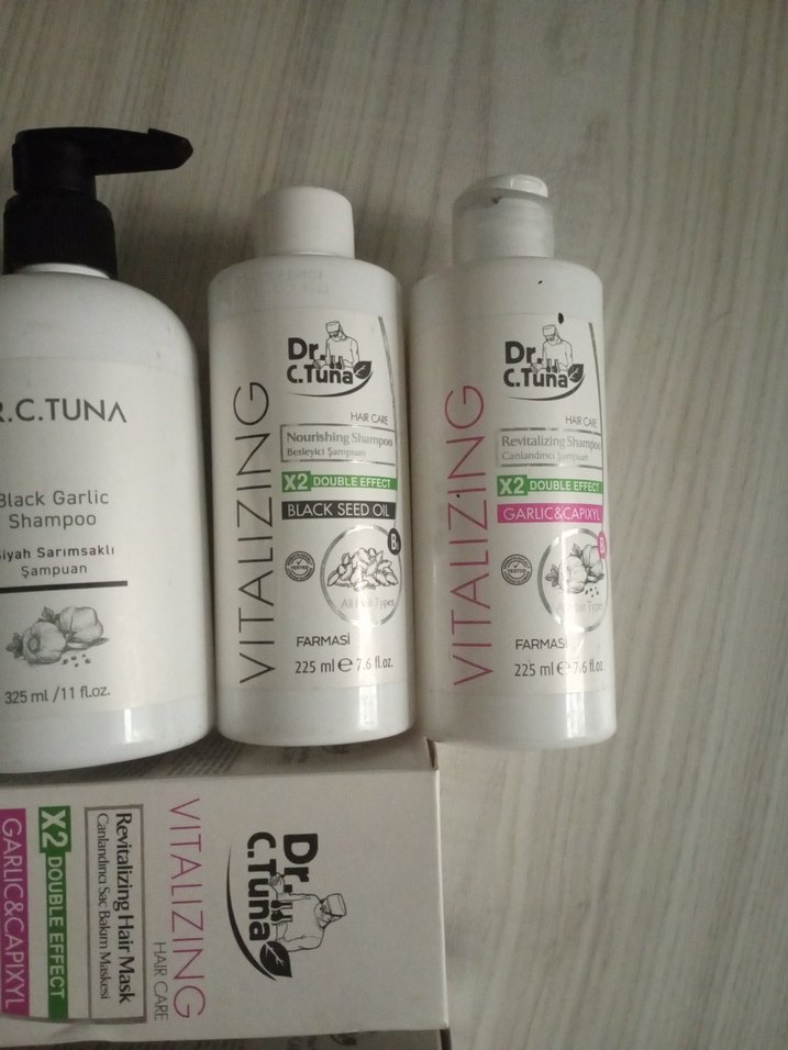 Dr. C. Tuna Canlandırıcı Şampuan Seti - Görsel 3