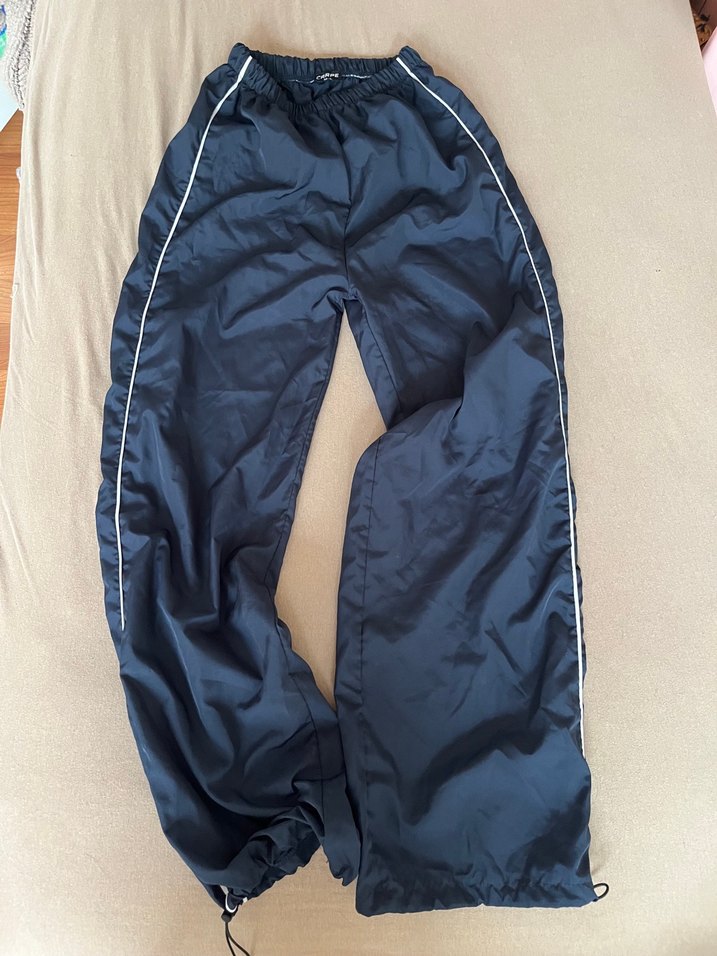 Lacivert paraşüt pantalon unisex - Görsel 2