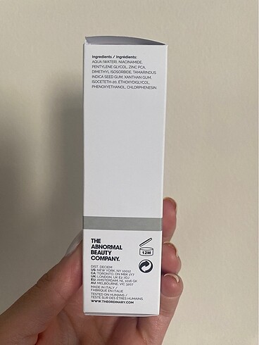 The Ordinary The Ordinary Niacinamide Zinc %1 serum