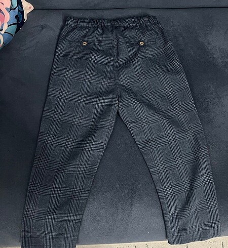 24-36 Ay Beden lacivert Renk H&M ekose lacivert pantolon