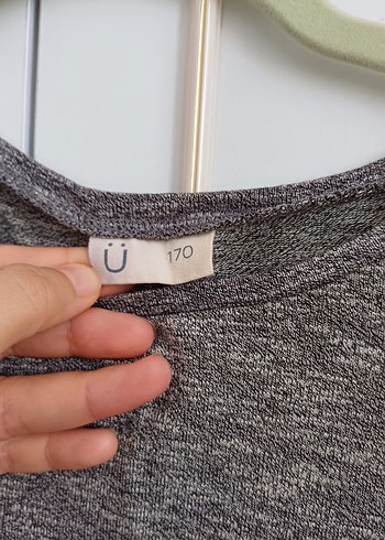 Diğer Gri Baskılı Kısa Kollu Fitted Tişört