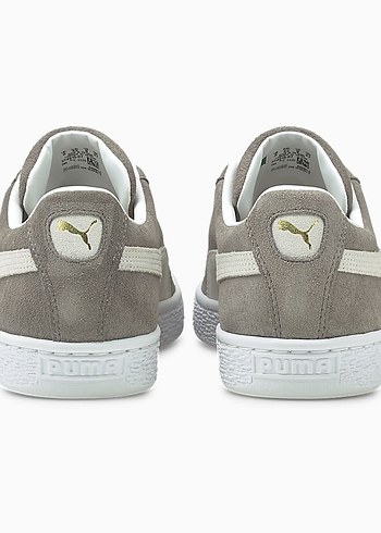 44 Beden Puma Gri Süet Erkek Spor Ayakkabı