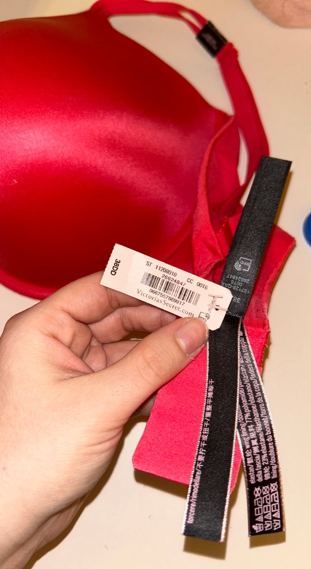 Parlak Kırmızı Midi Sütyen beden: 38DD - Görsel 2