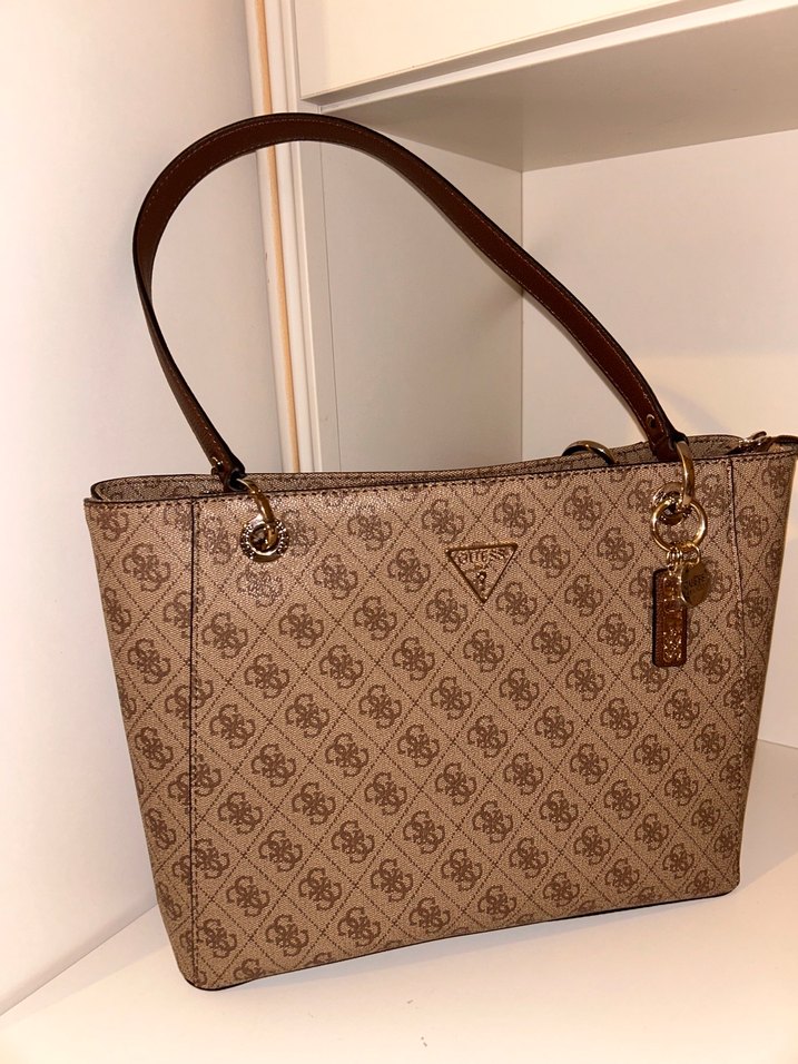 Guess Kahverengi Deri Kadın Çanta - Görsel 2