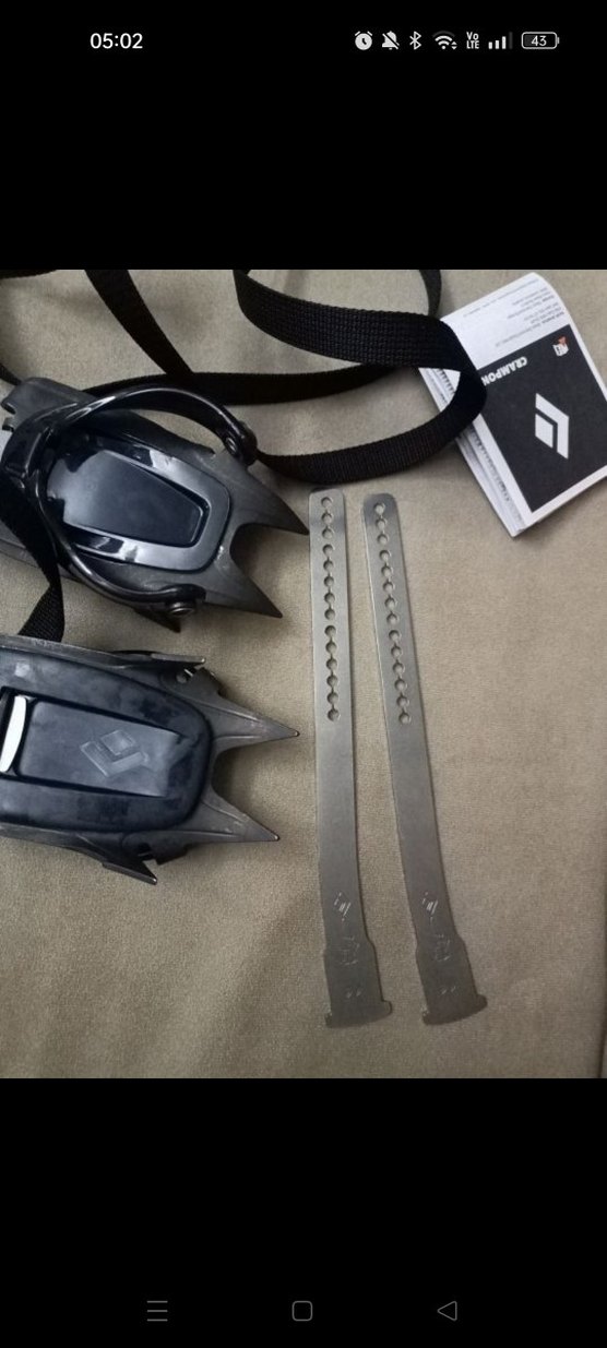 Erkek Siyah Kayak Botları Velcro Bantlı - Görsel 3