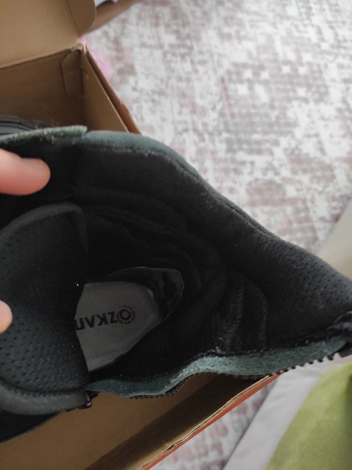 Fermuarlı Siyah Biker Tarzı Erkek Bot iç ayak ölçüsü 20cm - Görsel 2