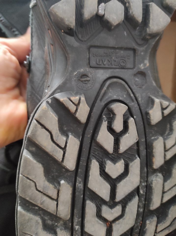 Fermuarlı Siyah Biker Tarzı Erkek Bot iç ayak ölçüsü 20cm - Görsel 3