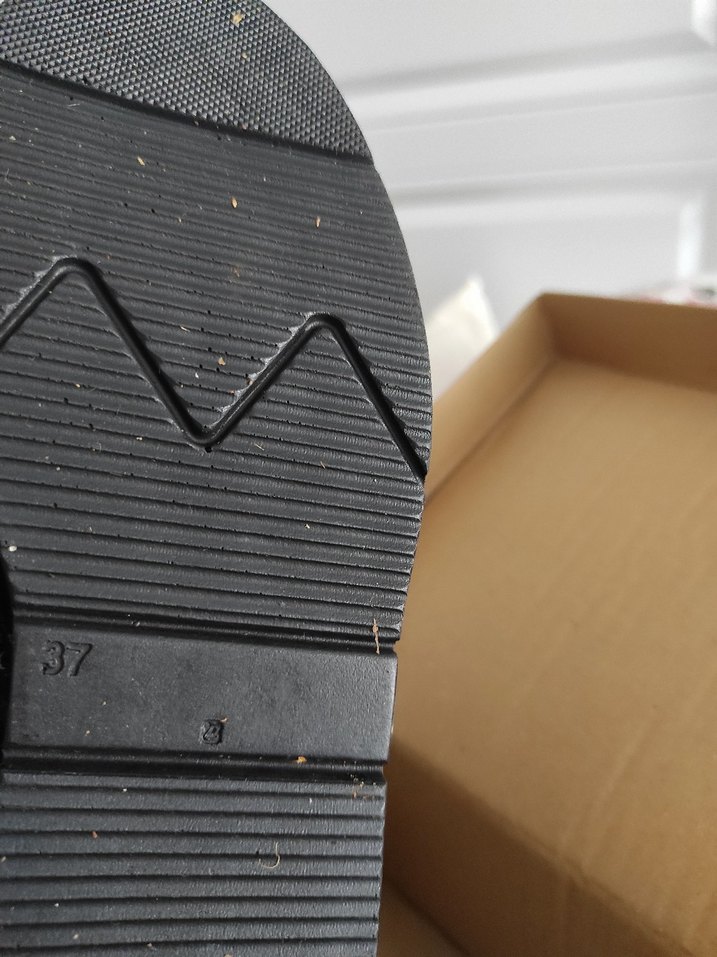 Bordo Bağcıklı Kadın Goth Oxfords - Görsel 3