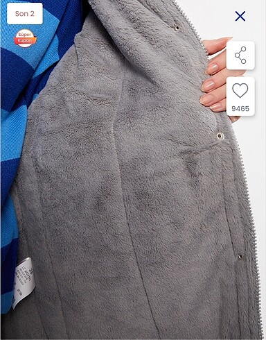 s Beden Kapüşonlu Parka