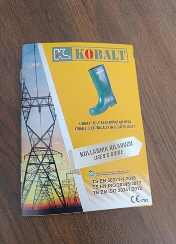 Elektrikçi çizmesi 