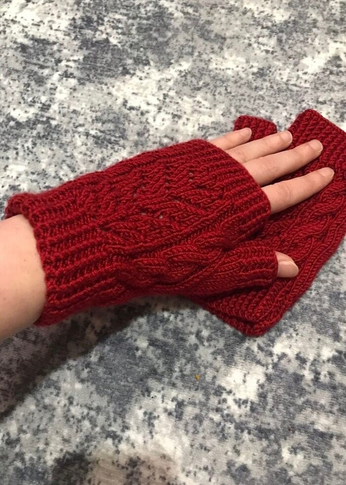 örgü eldiven - Görsel 2