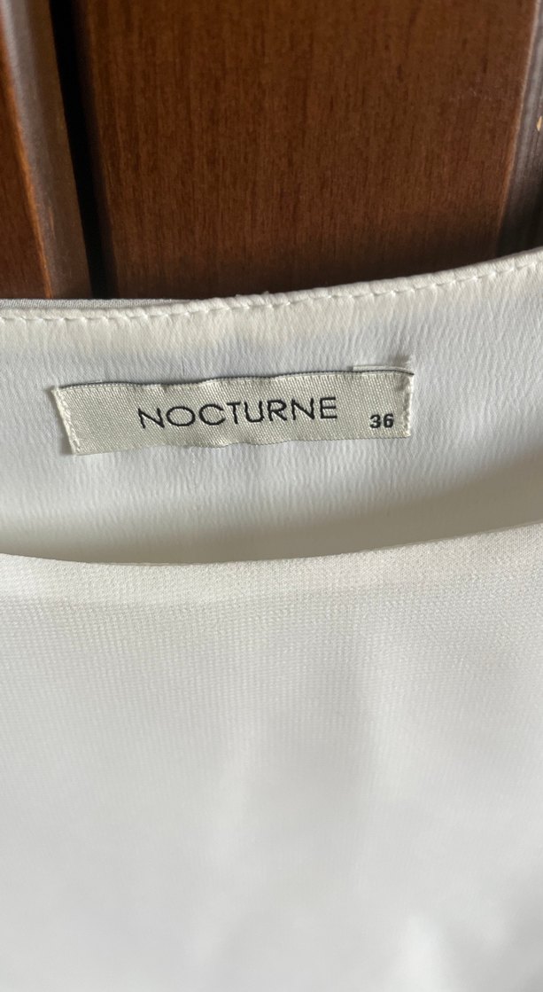 Uzun Kollu, Salaş, Beyaz Kadın Bluz - Görsel 3