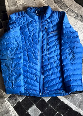 Mavi Fermuarlı Erkek Mont - Görsel 2