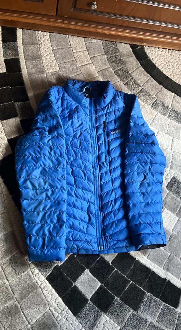 Mavi Fermuarlı Erkek Mont - Görsel 3