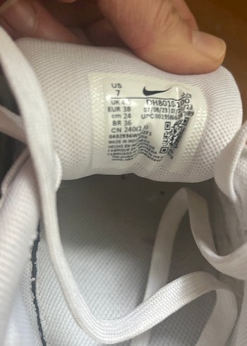 Beyaz Bağcıklı Kadın Spor Ayakkabı - Görsel 5