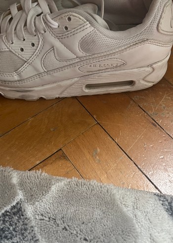 Beyaz Bağcıklı Kadın Spor Ayakkabı - Görsel 2