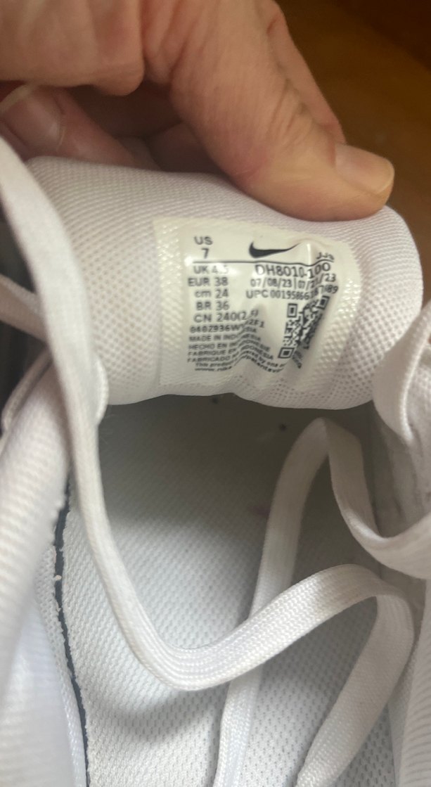 Beyaz Bağcıklı Kadın Spor Ayakkabı - Görsel 5