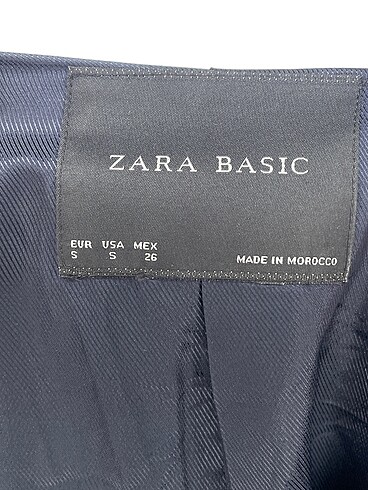 s Beden mavi Renk Zara Kaban %70 İndirimli.
