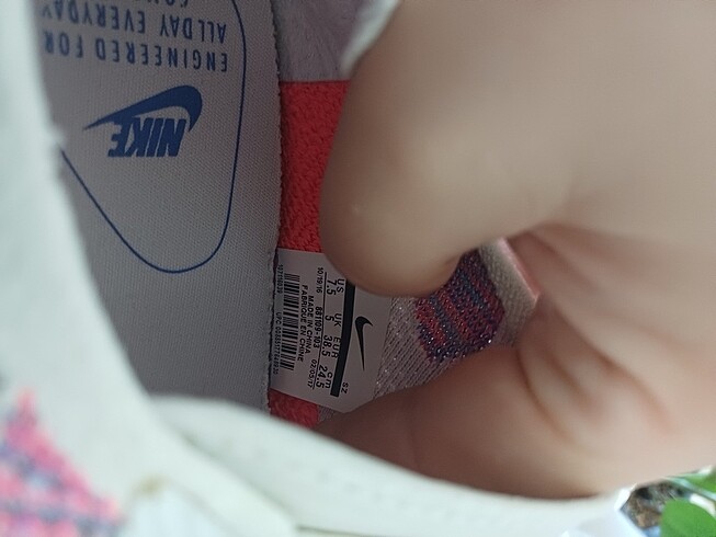 38,5 Beden beyaz Renk Nike air