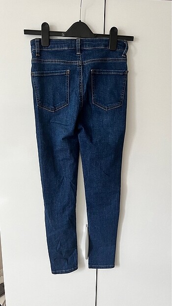 34 Beden lacivert Renk Twist jeans kot pantolon