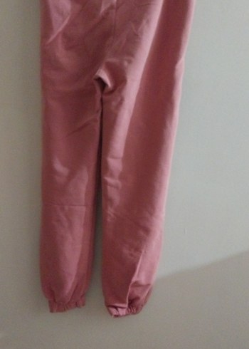 Pembe Rahat Kesim kız çocuk Eşofman Altı - Görsel 3