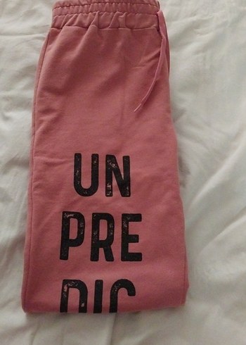 Pembe Rahat Kesim kız çocuk Eşofman Altı - Görsel 7