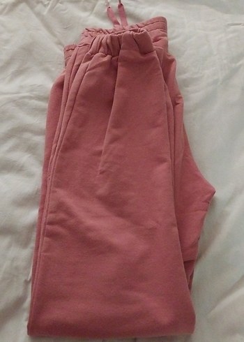 Pembe Rahat Kesim kız çocuk Eşofman Altı - Görsel 6