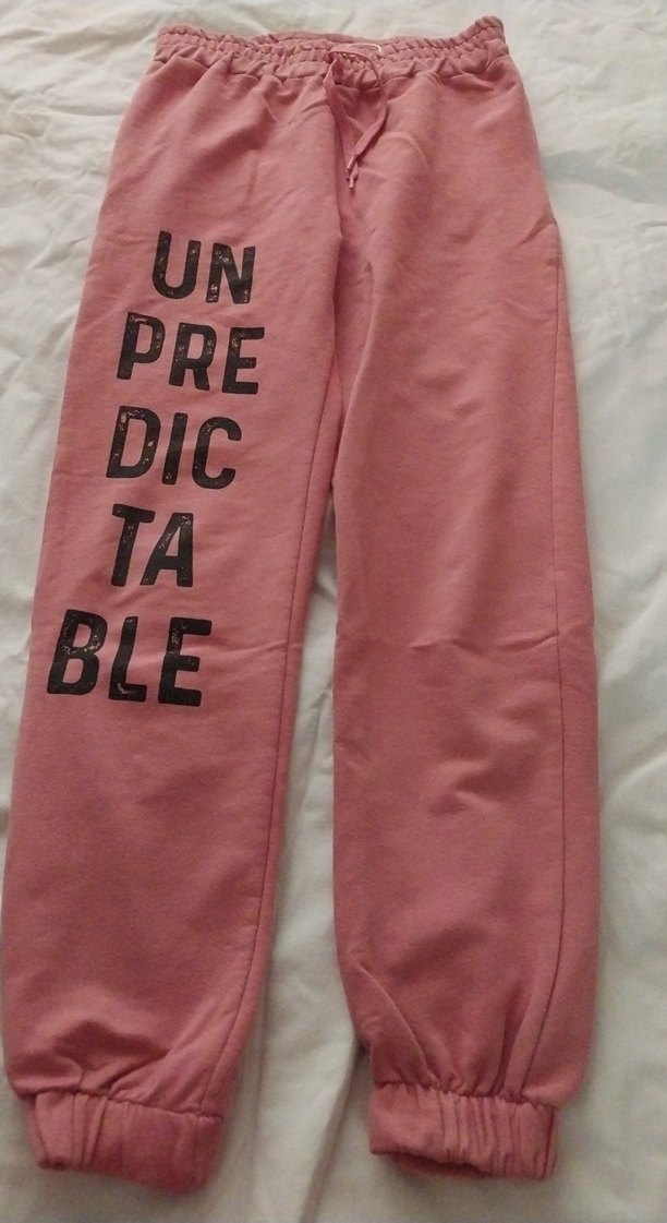 Pembe Rahat Kesim kız çocuk Eşofman Altı - Görsel 5