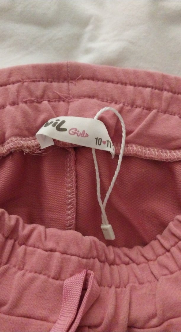 Pembe Rahat Kesim kız çocuk Eşofman Altı - Görsel 4