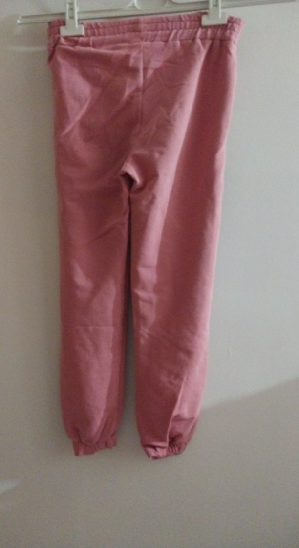 Pembe Rahat Kesim kız çocuk Eşofman Altı - Görsel 2