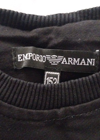 Siyah Erkek EA7 Baskılı Sweatshirt - Görsel 2