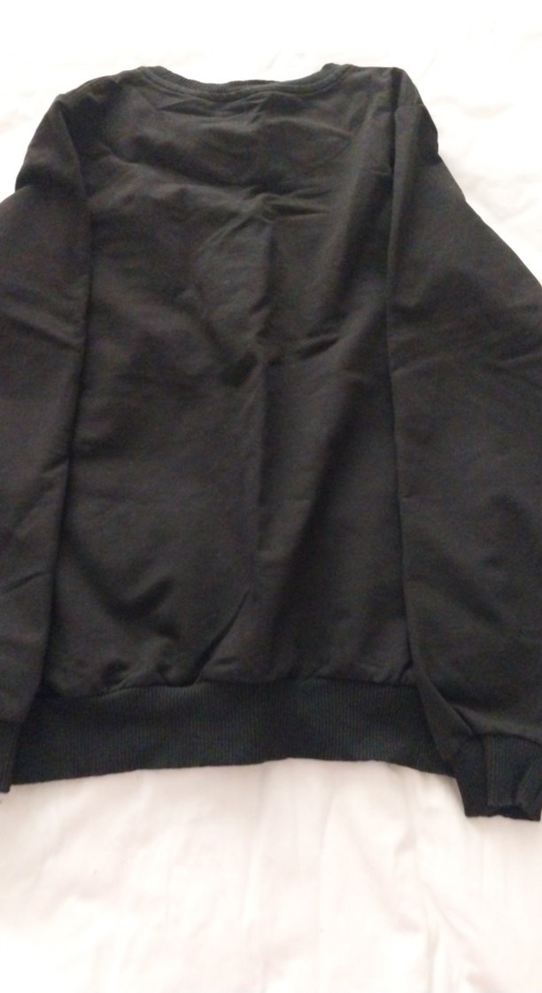 Siyah Erkek EA7 Baskılı Sweatshirt - Görsel 3