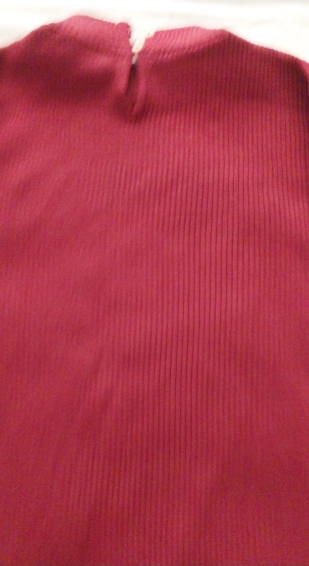 Bordo Kadın Triko Kazak - Görsel 5