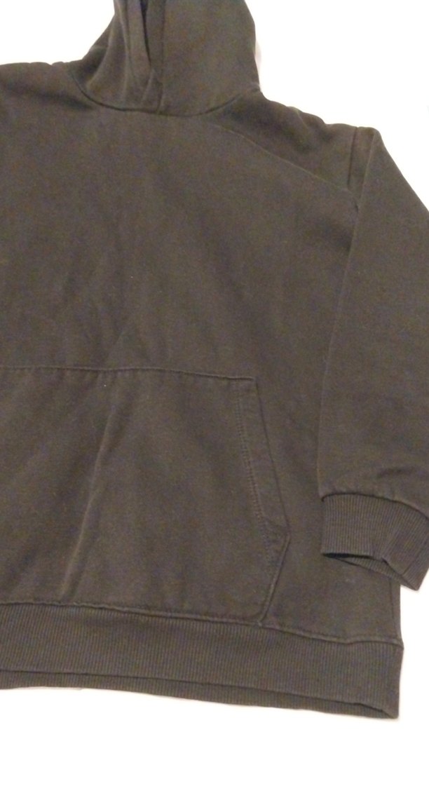 Siyah erkek Kapüşonlu Sweatshirt - Görsel 4