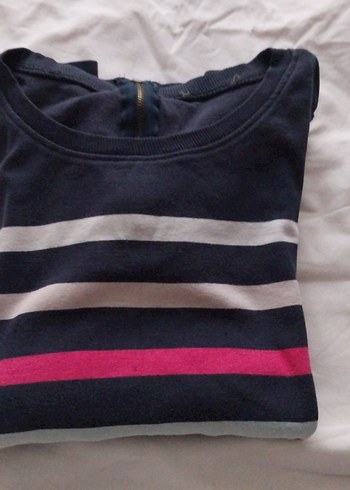 Çizgili Uzun Kollu Kazak - Görsel 3