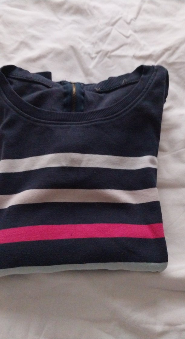 Çizgili Uzun Kollu Kazak - Görsel 3