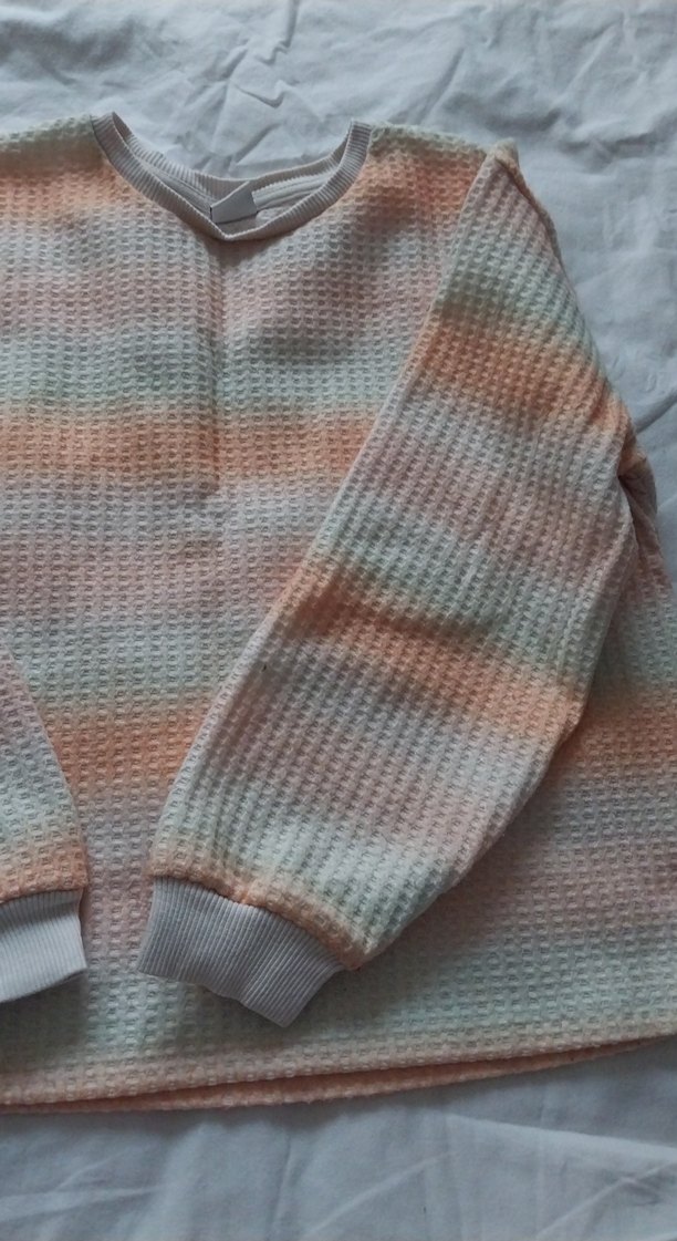 Kız çocuk Pastel Renkli  Kazak - Görsel 3