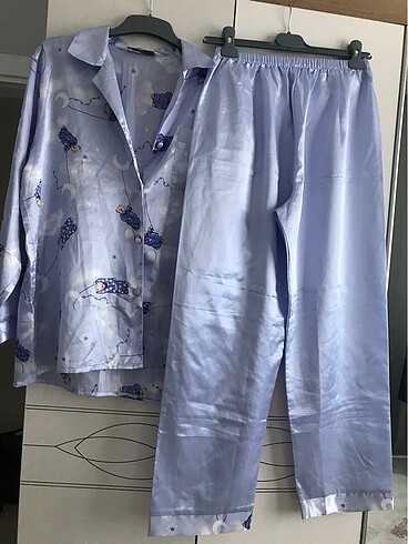 Saten pijama takımı