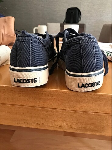 37 Beden Lacoste kadın keten sneaker