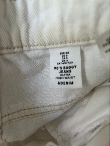 H&M H&M beyaz jean
