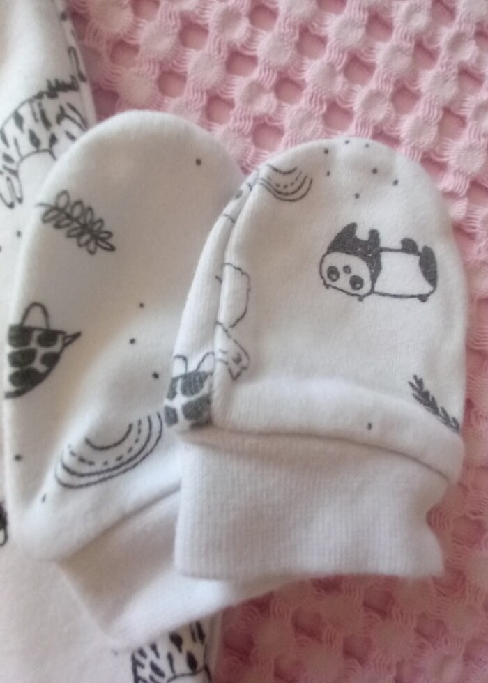 Patikli alt ve eldiven - Görsel 2