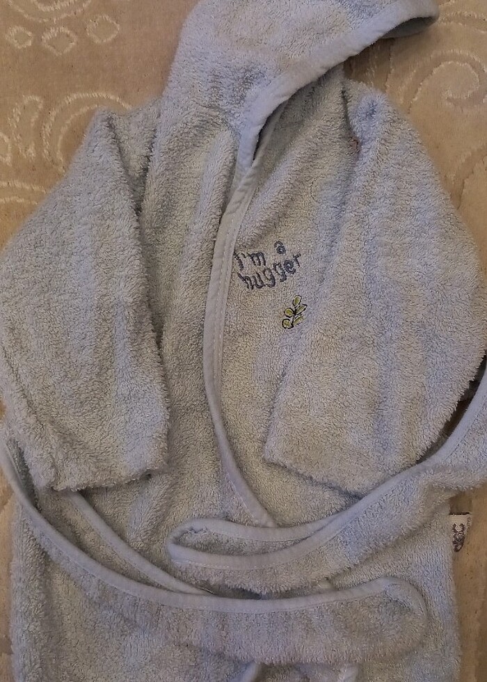 Bebek bornoz takimi - Görsel 5