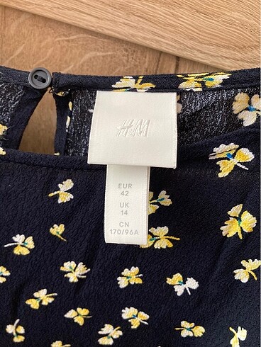 42 Beden çeşitli Renk #H&M günlük/abiye elbise