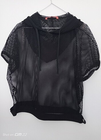 Nike NİKE Oversize File Kapüşonlu Spor Tişört