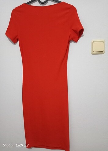 xs Beden H&M Ribanalı Jarse elbise