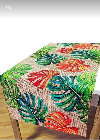 turuncu deve tabanı desenli Runner - Görsel 2