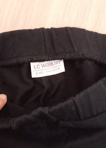 Kız Çocuk Siyah Rahat Kesim Eşofman Altı - Görsel 3