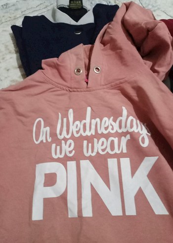 LC Waikiki Kız Çocuk Pembe Kapüşonlu sweatshirt