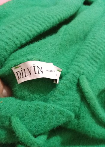 DILVIN Yeşil Triko kız Kazak