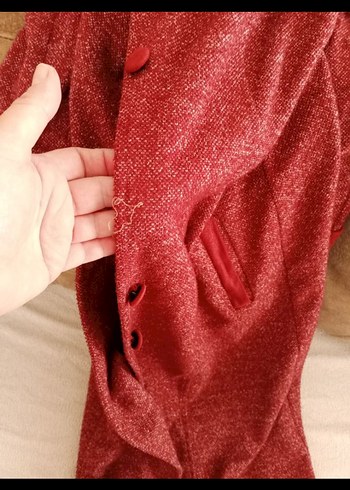 bordo mont kaşe tarzı tolzudan alınmıştır - Görsel 4